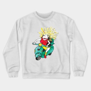 Scooter Girl Cheeky Crewneck Sweatshirt